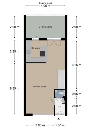 Floorplan - In 'T Oord 3, 6291 VN Vaals